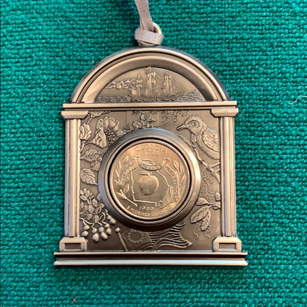 Hallmark American Spirit Georgia Quarter Ornament